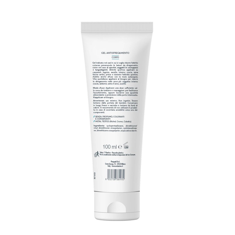 Dermovitamina Filmocare Gel Antisfregamento 100 ml - Sfregamento Cosce -