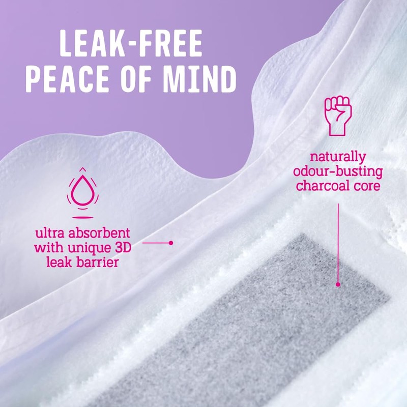 FLO Organic Sensitive Bladder Bamboo Pads (16 Pads)