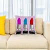3dRose Colorful Pink. Popular Lipstick Image. Pillow Case, 16 x
