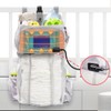 Hanging Diaper Organizer Diaper Stacker for Changing Table Diaper Holder