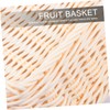 COLLBATH 1Pc Hand Woven Fruit and Bread Basket Rustic Storage