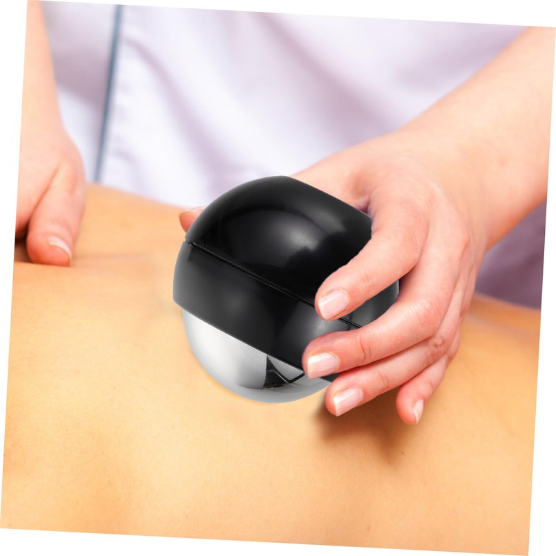 Baluue Handheld Massage Stainless Steel Hot Cold Roller for Muscle