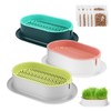 PCXWTLN Cat Grass Planter Tray, 3Pack Catnip Cat Grass Box