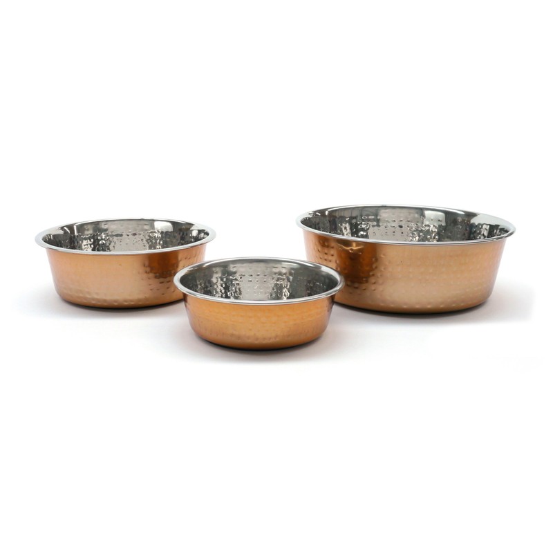 Rosewood Stylish and Modern Copper Non Slip Stainless Steel Dog