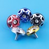 Amavoler License Plate Bolts, 4 pcs Universal M6 CNC Carved
