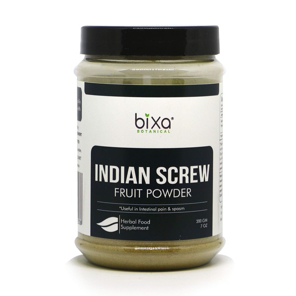 bixa BOTANICAL Indian Screw Tree Powder(Helicteres isora) | Useful in Intestinal Pain & spasm - 7 Oz (200g)