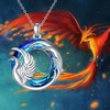 Phoenix Necklace Daughter Gift from Mom Dad 925 Sterling Silver