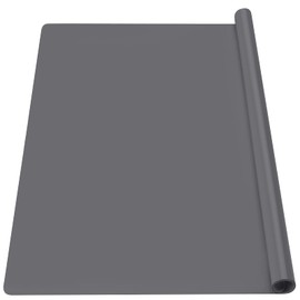 Gartful Silicone Craft Sheet Dark Gray 27.6" x 19.7" - Large Nonstick Nonskid Desk Work Mat & Countertop Protector