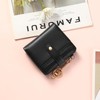 SENDEFN Small Woman Leather Wallet Credit Card Holder with ID