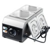 110V chocolate tempering machine,Cheese melting machine,9 Lbs 2 Tanks Chocolate