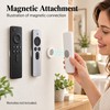 3pcs No Drill Magnetic Remote Holder - Wall Mount for