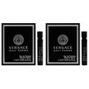 2 Vials VERSACE POUR HOMME Cologne 0.03 oz 1ml Eau de Toilette Spray NEW ON CARD