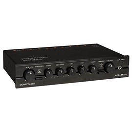 Powerbass AEQ-4XOA 1/2 Din 4 Band Preamp/Equalizer