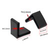 Flyshop Metal Porch Gliders L Shaped Durable Thick Rubber Angle