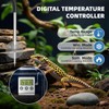 Wothfav Digital Temperature Controller with Waterproof Probe,Programmable Thermostat Outlet Plug,