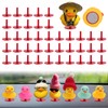 YIBEICO 40pcs Duck Plug, Rubber Duck Mount, Flock Locker Rubber