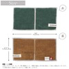 Tanaka Sangyo Handkerchief Biotone Half Towel Handkerchief, Imabari Towel, Approx.