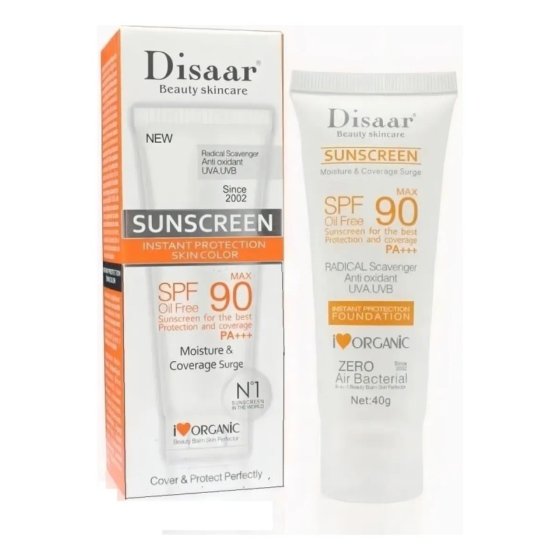 Protetor Facial Solar Org Nico Oil Free Max Disaar 40g