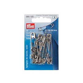 Prym Safety Pins, Black, 27/38/50mm