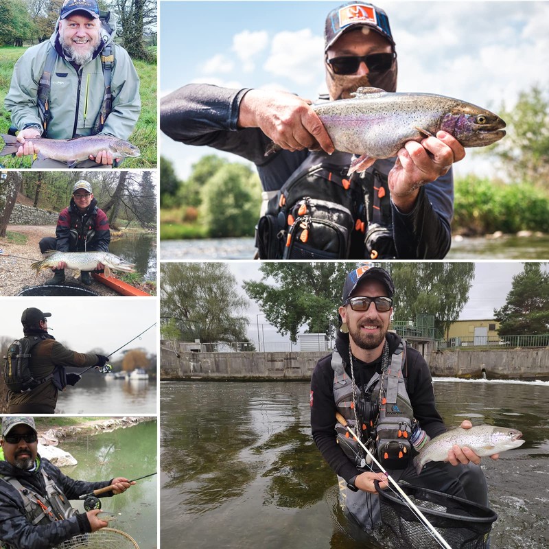 M MAXIMUMCATCH Maxcatch Fly Fishing Backpack Adjustable Size V-SBS