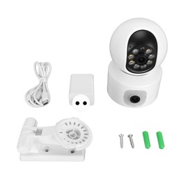 Indoor Security Camera 2K HD Night Vision Motion Detection 5G 2.4G Wireless Smart WiFi Baby Monitor Camera for Baby Pet 100‑240V EU Plug