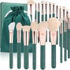 Makeup Brush 20Pcs Make Up Brushes Set with Silicone Face Mask Brush Foundation Blending Powder Blush Eyeshadows Brushes