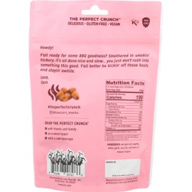 Love Corn, Corn Snack Smoked BBQ, 4 Ounce