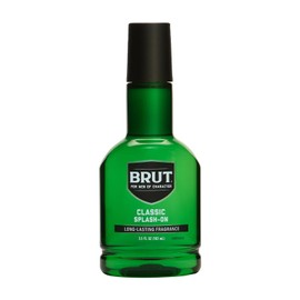 Brut Splash-On Original Fragrance - Bold, Masculine Cologne for Men - Long Lasting Mens Fragrance With Spicy Woods, Floral, and Citrus Notes - 3.5 oz
