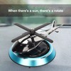 Car Air Fresheners with Solar Rotating Relieve Stress Purifie Odors