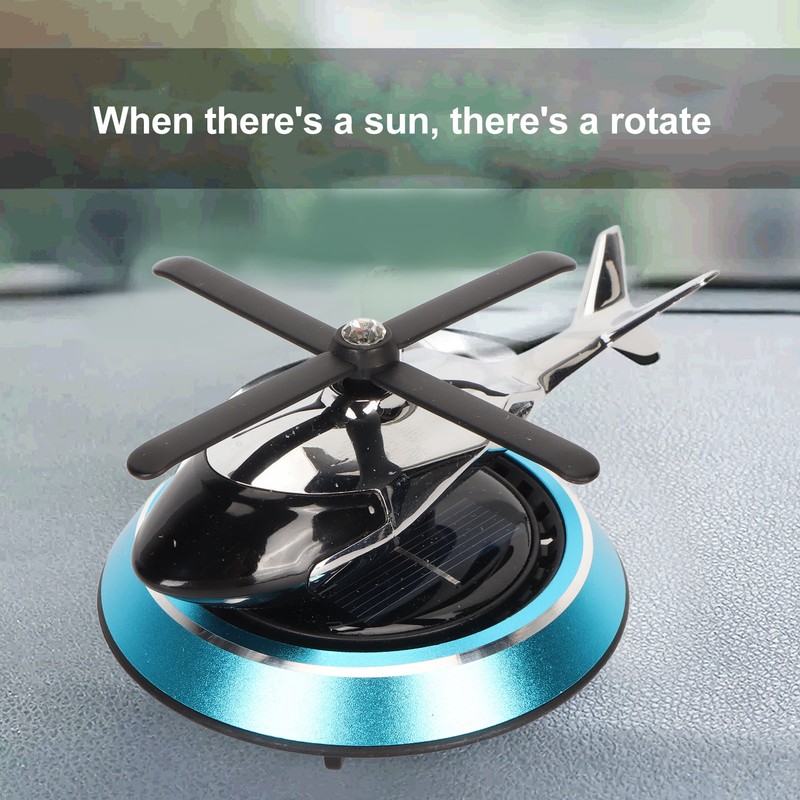 Car Air Fresheners with Solar Rotating Relieve Stress Purifie Odors