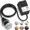 Garbage Disposal Air Switch Kit, UL Certified Professional Garbage Disposal