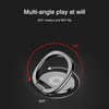 [2 Pack] Glossy Rounded Edges Cell Phone Ring Holder Stand,360