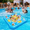 Fistone Large Inflatable Floating Game Table - Tray for Pool