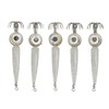 5pcs LED Octopus Hook Strong Penetration High Carbon Steel Electronic