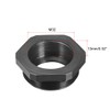 sourcing map Threaded Reducing Bushings Nylon Connector Adaptor M40 Male