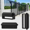 Sdstone 2Pack Slide Gate Guide Roller with C Post Welded
