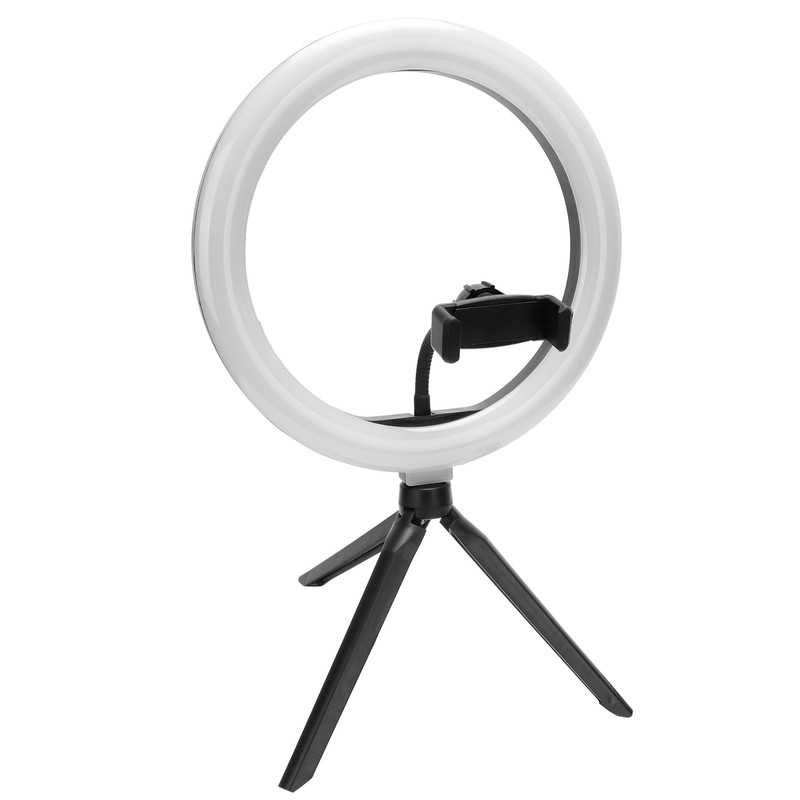 Dimmable LED Ring Fill Light Kit With Tripod Mobile Phone