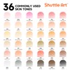 Shuttle Art 36 Skin Tone Colouring Pencils Set, Skin Colour