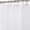 Amazer Small Stall Shower Curtain Liner Washable, 36 x 72