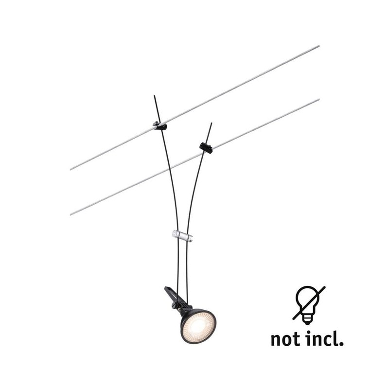 Paulmann 94489 CorDuo Cable System – Single Spot Comet DC