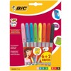 BIC Marking Permanent Markers Fine Tip Assorted Intense & Pastel
