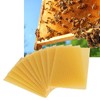 GBSCLOVER Beeswax Sheets 10Pcs, Safe Beewax Foundation Sheets, Stable Wax