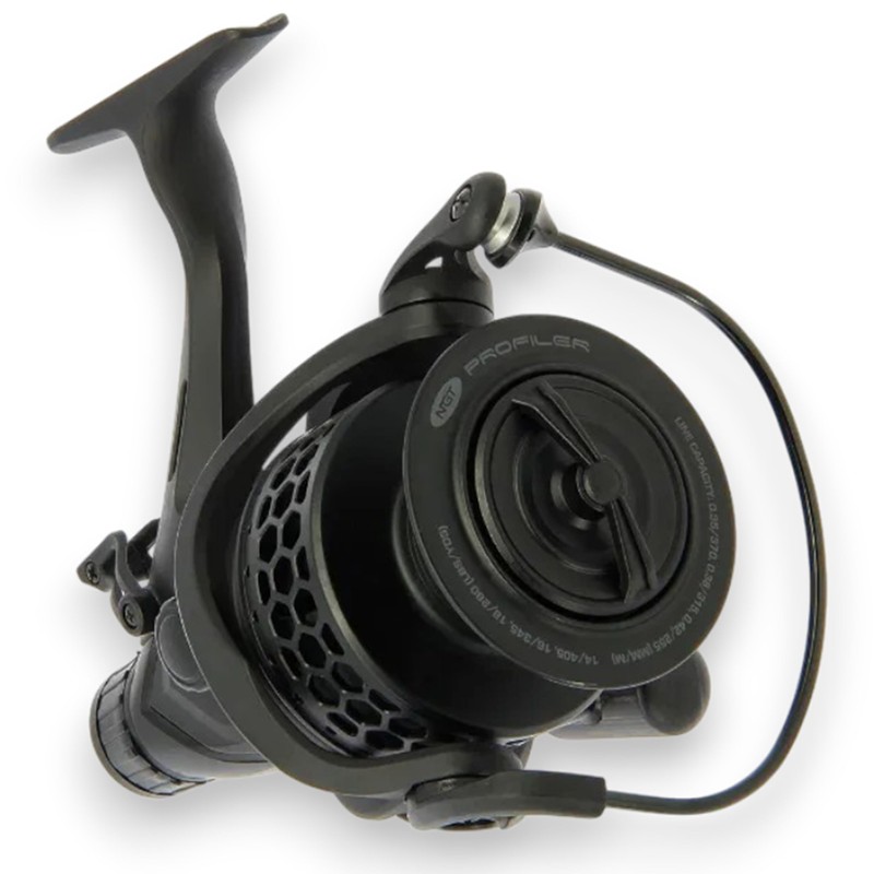 NGT Profiler CR60 Reel Carp Fishing Freespool Freerunner Reel Black