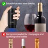 Electric Wine Saver & Preserver Pump with Vacuum Wine Bottle