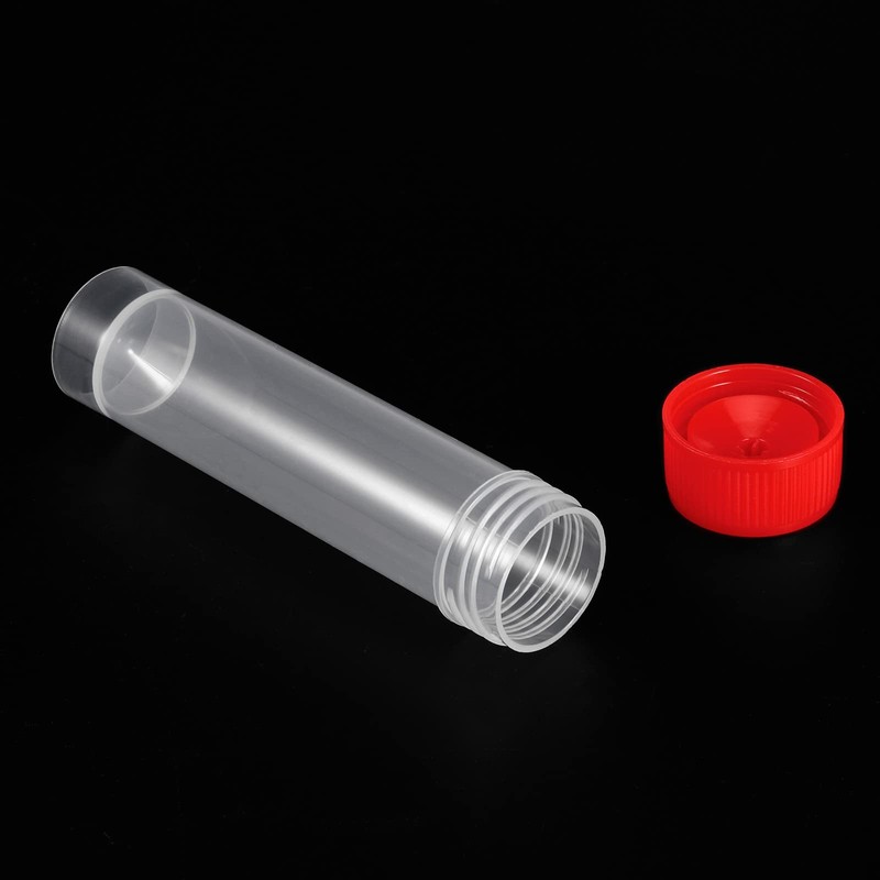 PATIKIL 30 ml Plastic Test Tubes, 20 Pack, Freezed Test