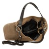 CASPAR TL580 Quality Suede Shoulder Grab Handbag
