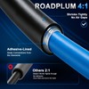 ROADPLUM 4:1 Adhesive Lined Heat Shrink Tubing Kit, 650 PCS