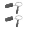 Topyond 2PCS Spring Collar Clips, 30mm Dumbbell Barbell Clamps, Comfortable