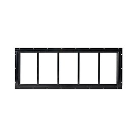 Shed Windows 10x29- Fixed Design with Tempered Glass (Brown)