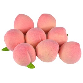 TKY Food Sample, Peach, Display, Interior, Accessory, Model, Exhibition, Drawing, Fake, Set of 8